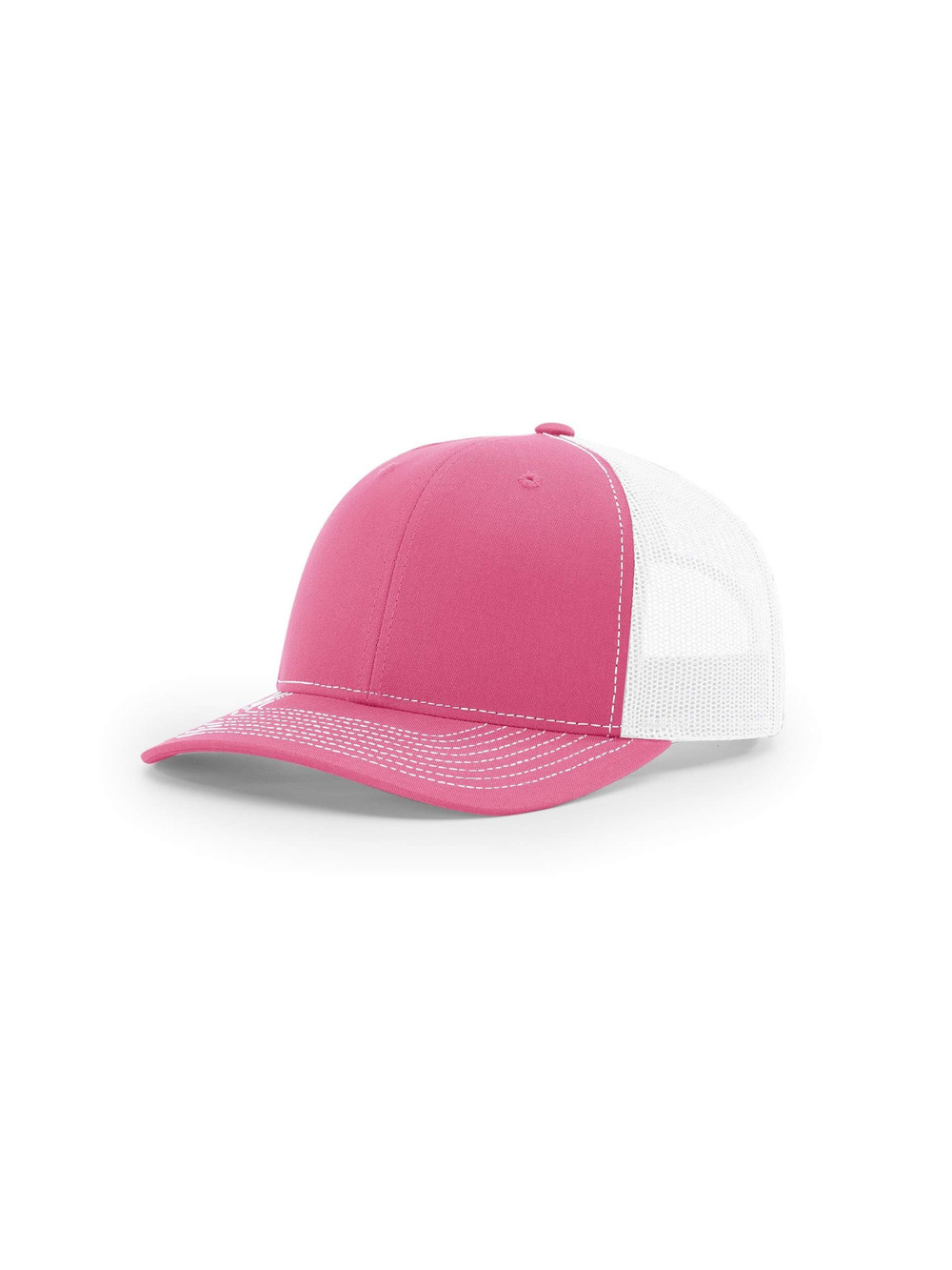 Mens Ballcap | Hot Pink, White | Size OS